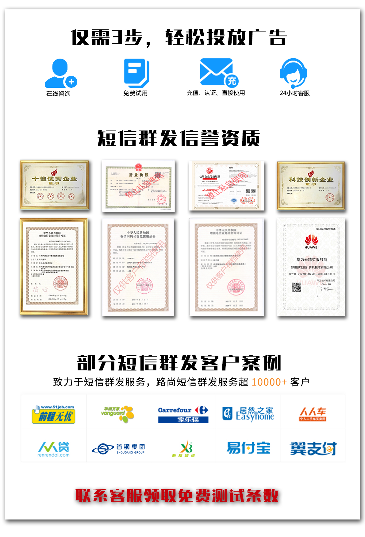金融短信群發(fā)